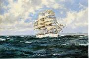 unknow artist Seascape, boats, ships and warships.62 Germany oil painting artist